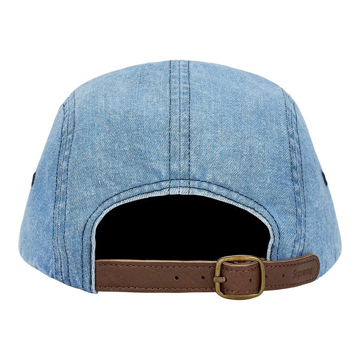 Supreme Washed Chino Twill Camp Cap (FW21)- Denim