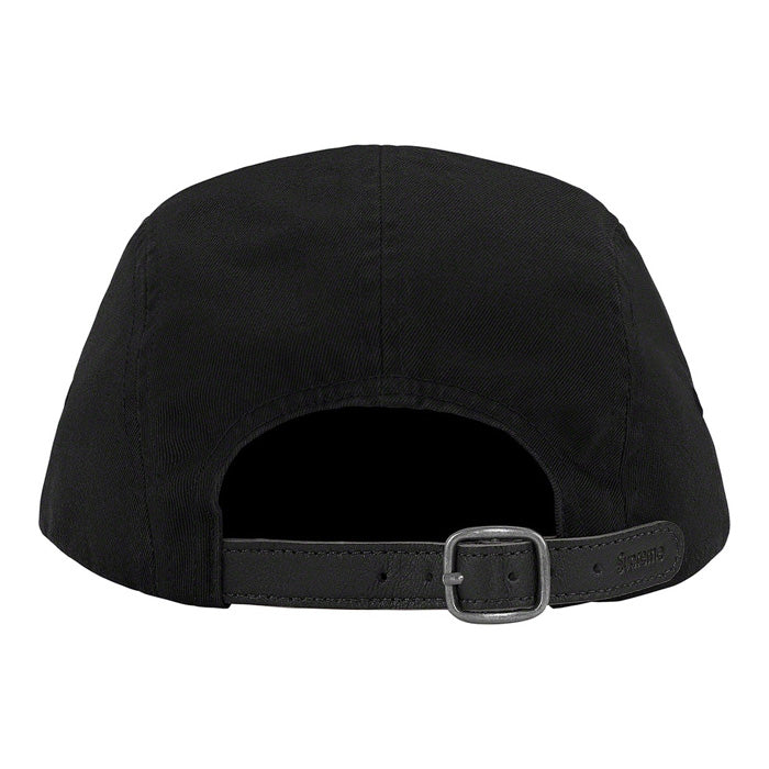 Supreme Washed Chino Twill Camp Cap (SS21)- Black