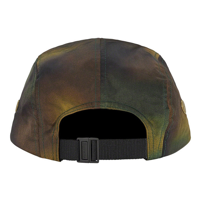 Supreme Washed Satin Camo Camp Cap- Woodland Camo