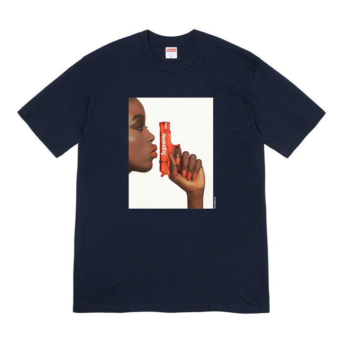 Supreme Water Pistol Tee- Navy