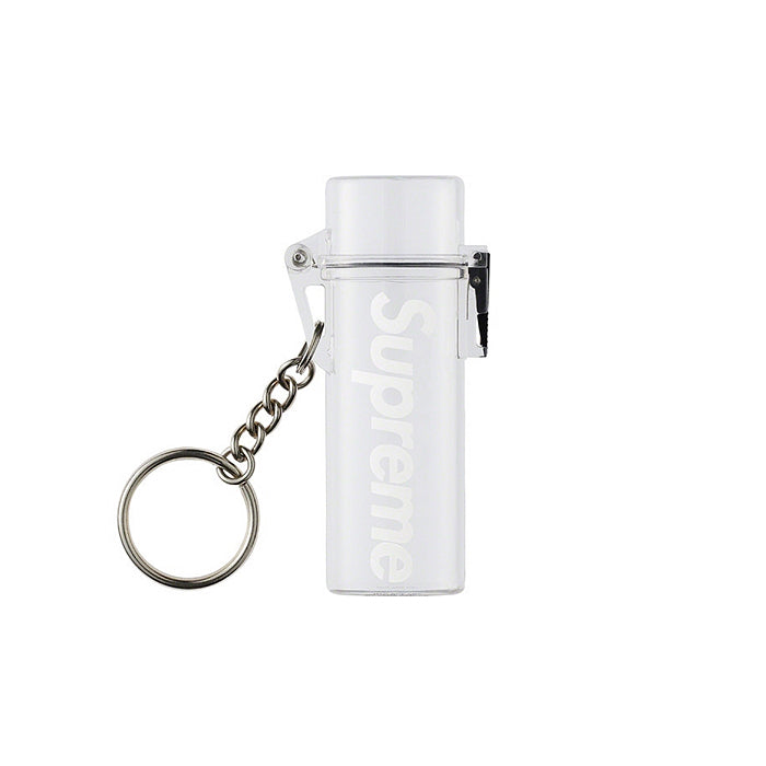 Supreme Waterproof Lighter Case Keychain- Clear