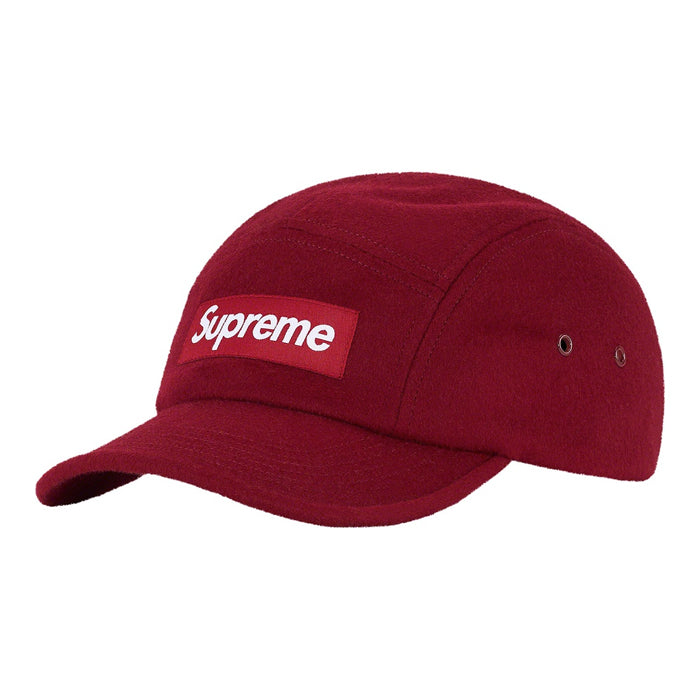 Supreme Wool Camp Cap (FW21)- Red