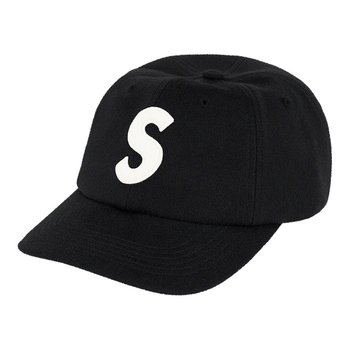 Supreme Wool S Logo 6-Panel- Black