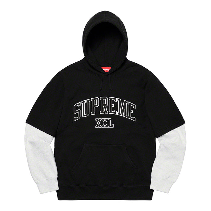 Supreme XXL Hooded Sweatshirt- Black