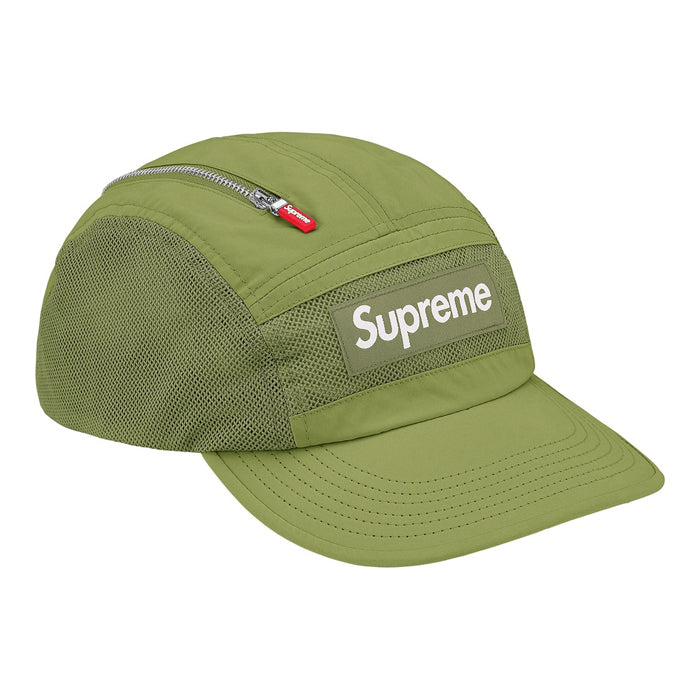 Supreme Zip Mesh Camp Cap- Olive