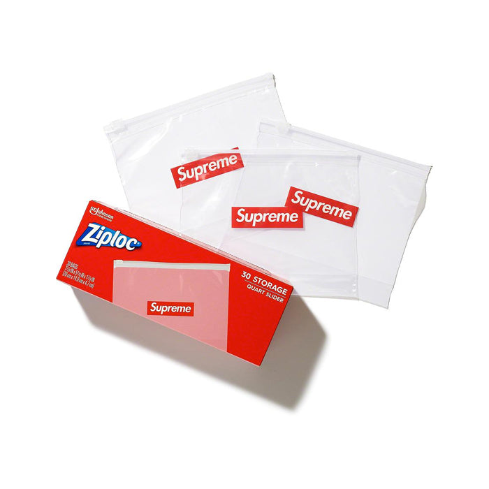 Supreme®/Ziploc® Bags (Single)- Clear