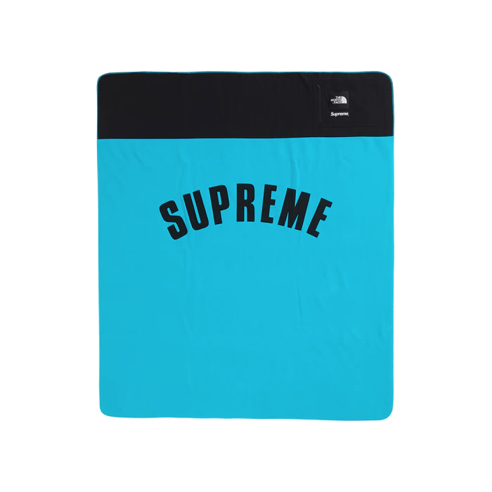 Supreme The North Face Arc Logo Denali Fleece Blanket - Teal