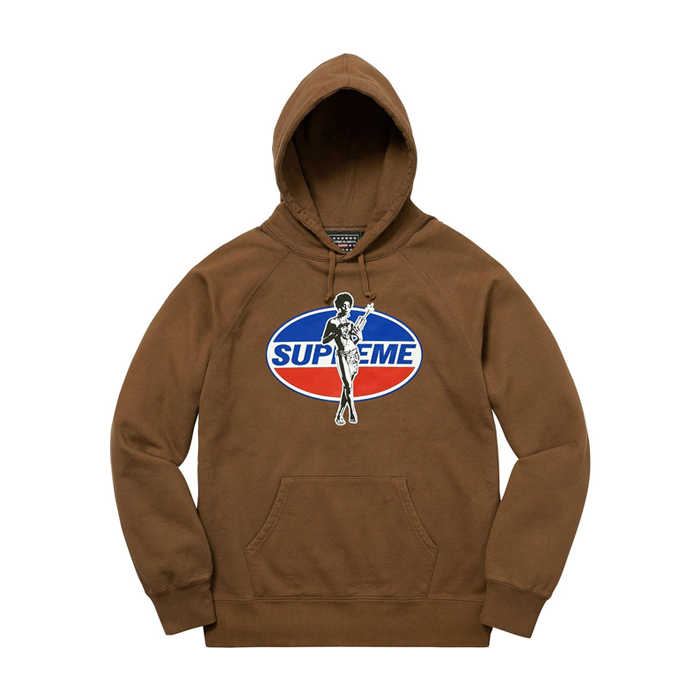 Supreme Hysteric Glamour Hoodie - Brown