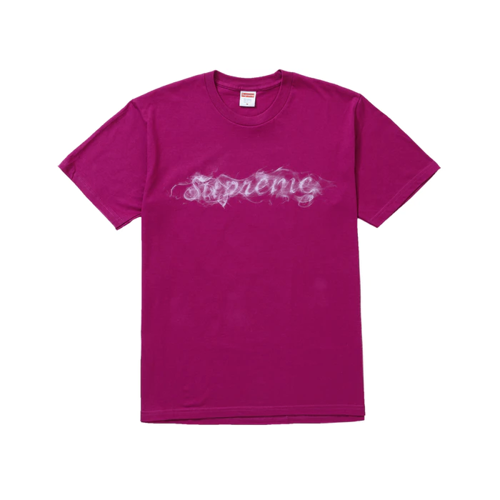 Supreme Smoke Tee- Magenta