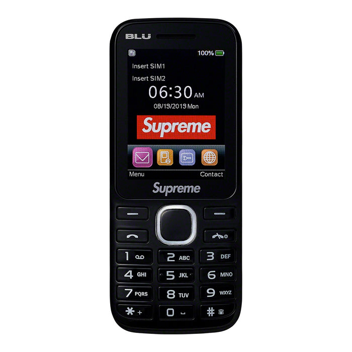 Supreme®/BLU Burner Phone- Black