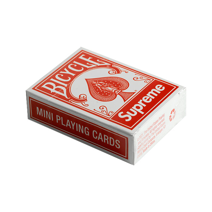 Supreme/Bicycle Mini Playing Cards- White