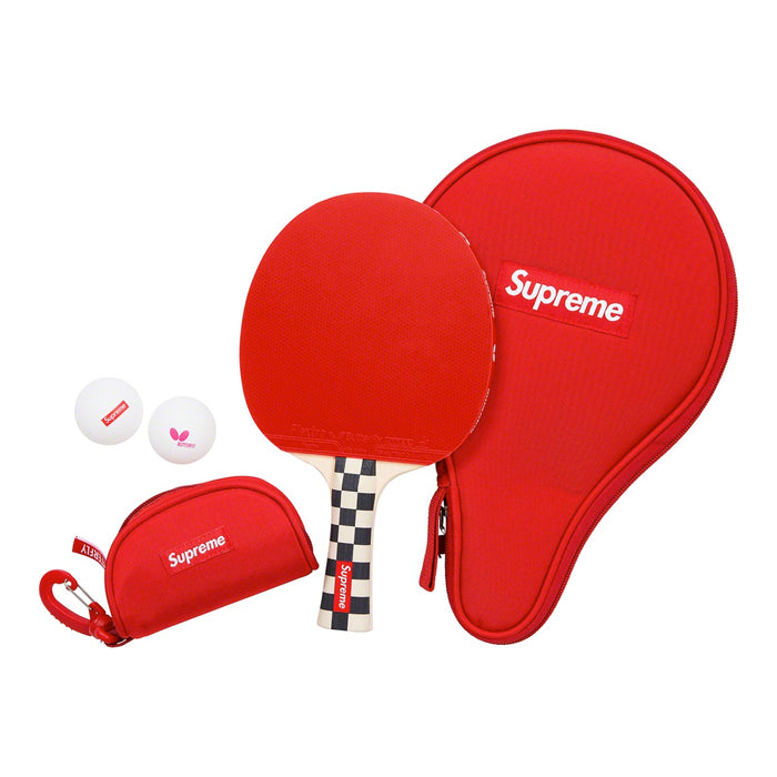 Supreme®/Butterfly Table Tennis Racket Set- Checkerboard