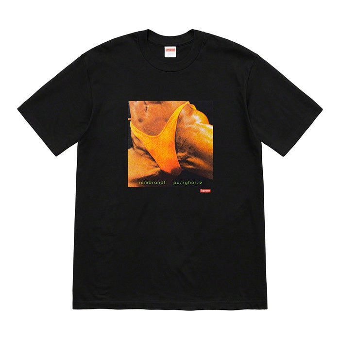 Supreme/Butthole Surfers Rembrandt Pussyhorse Tee- Black