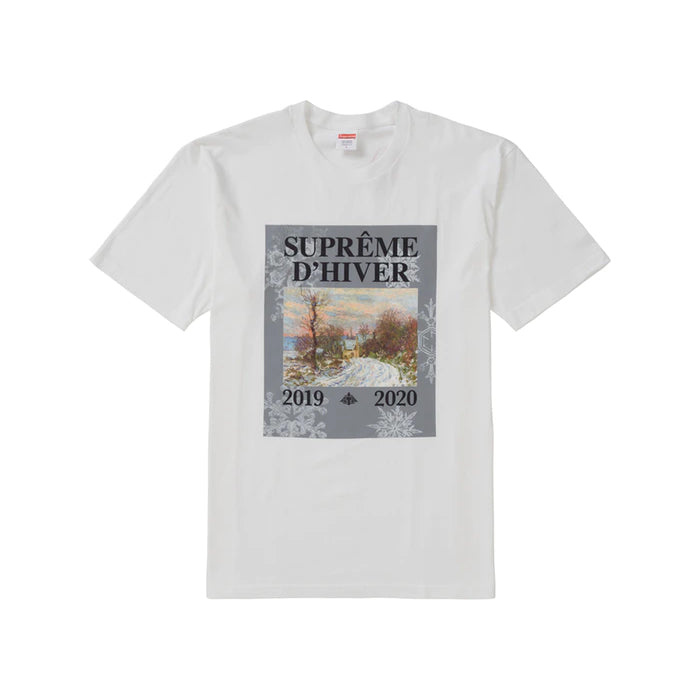 Supreme D'Hiver Tee- White