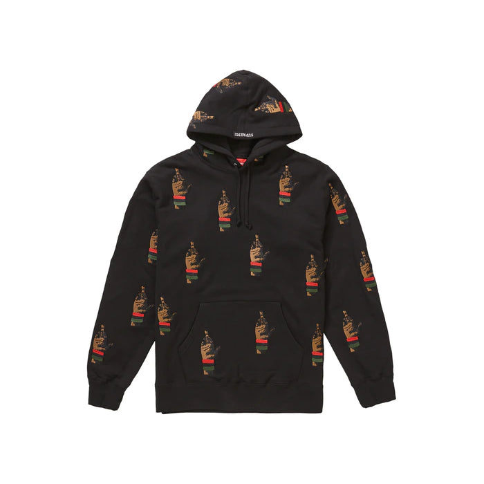 Supreme Dead Prez RBG Embroidered Hoodie- Black