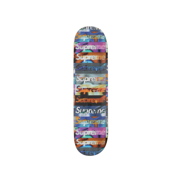 Supreme Distorted Logo Skateboard Deck- Black