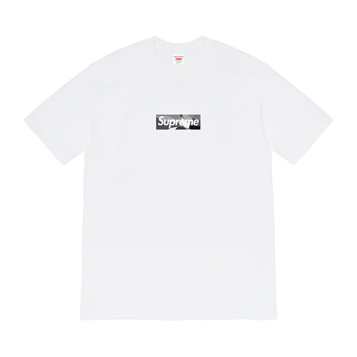 Supreme®/Emilio Pucci® Box Logo Tee- White/Black