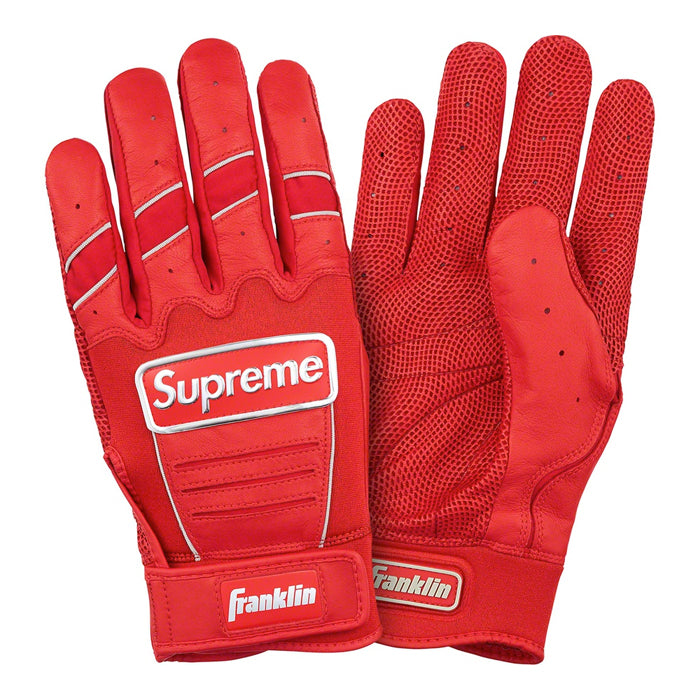 Supreme®/Franklin® CFX Pro Batting Glove- Red