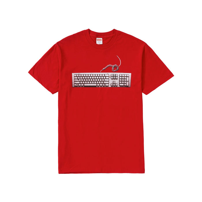 Supreme Keyboard Tee- Red