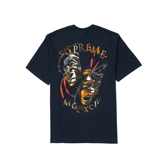 Supreme Laugh Now Tee- Navy