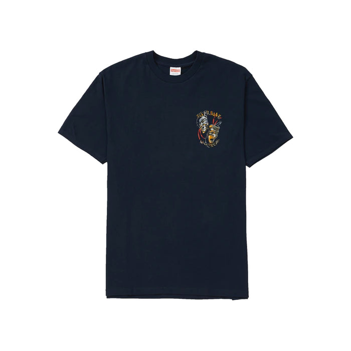 Supreme Laugh Now Tee- Navy