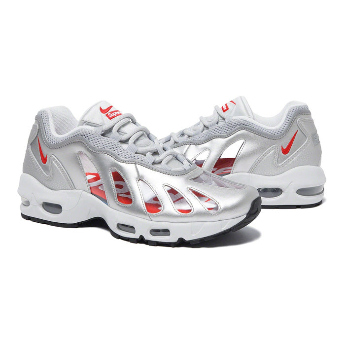 Supreme®/Nike® Air Max 96- Silver