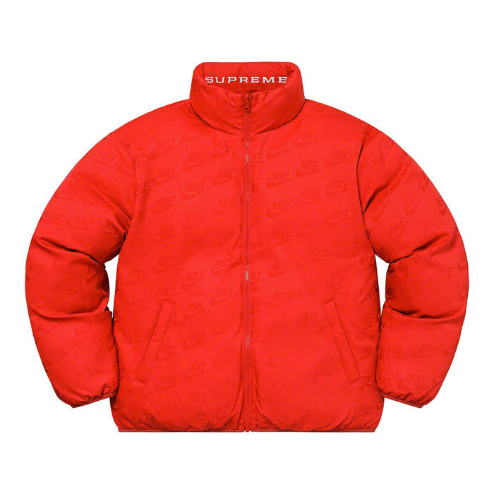 Supreme®/Nike® Reversible Puffy Jacket- Red