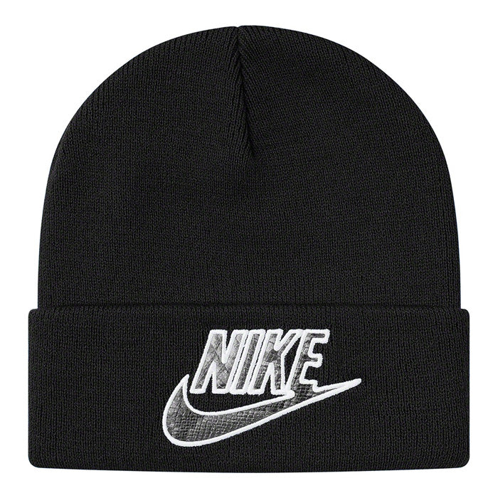 Supreme®/Nike® Snakeskin Beanie- Black