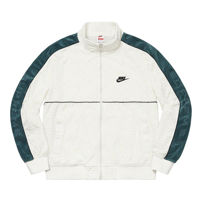 Supreme®/Nike® Velour Track Jacket- White
