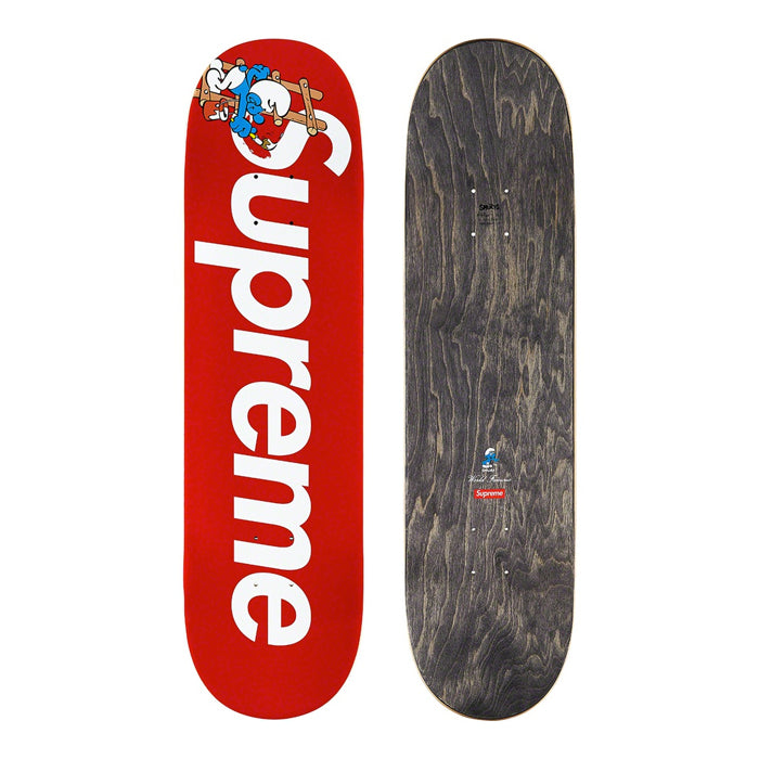 Supreme®/Smurfs™ Skateboard Deck- Red