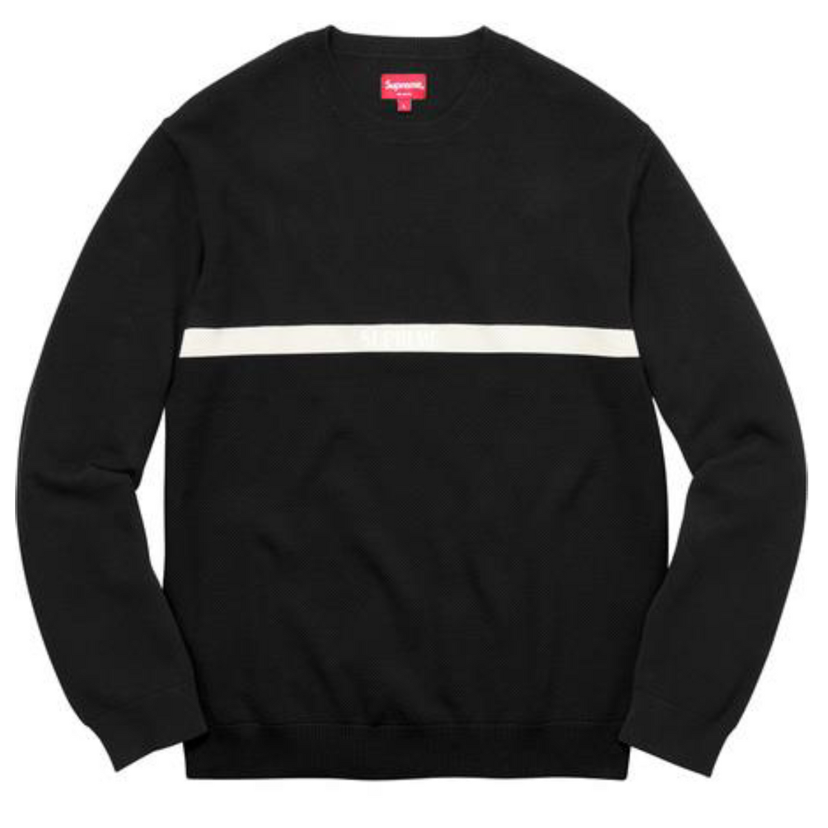 Supreme - Supreme Split Pique crewneck