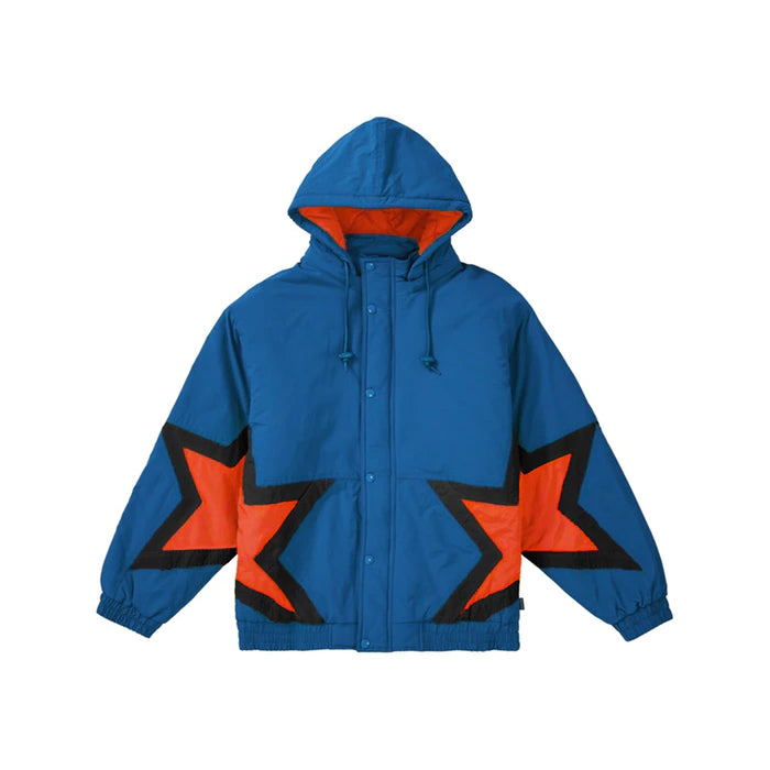 Supreme Stars Puffy Jacket- Royal