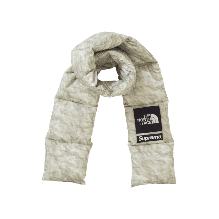 Supreme TNF 700 Paper Down Scarf- Paper Print