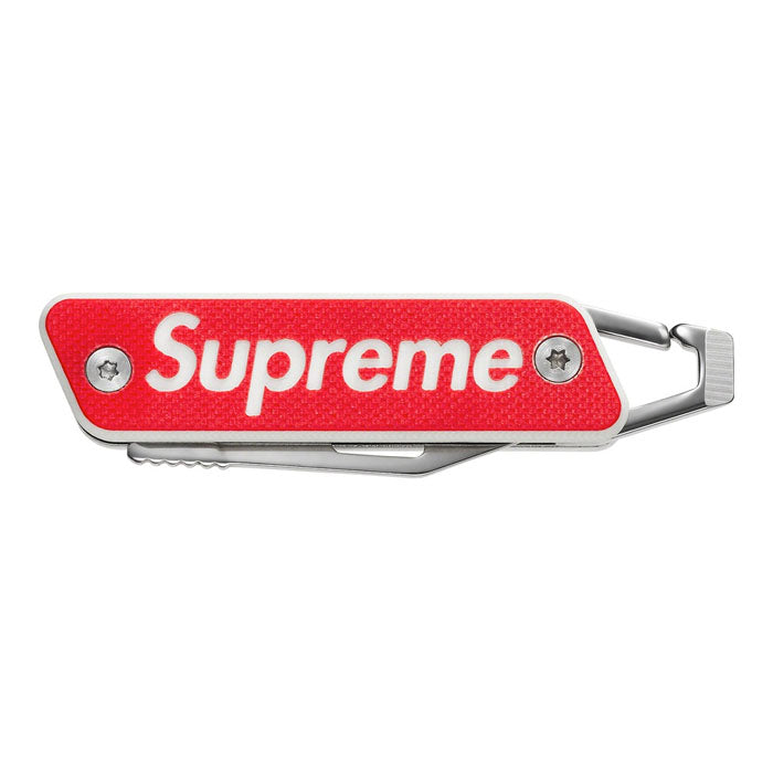Supreme®/TRUE® Modern Keychain Knife- Red
