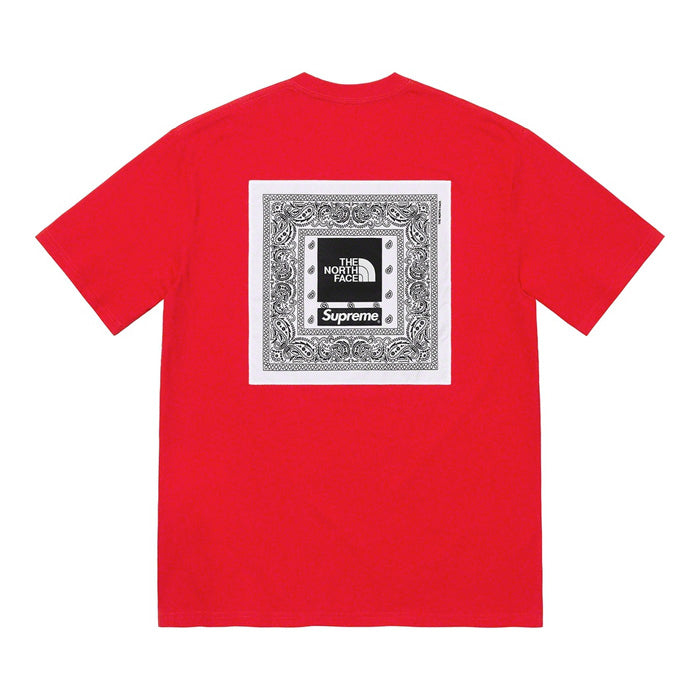 Supreme®/The North Face® Bandana Tee- Red
