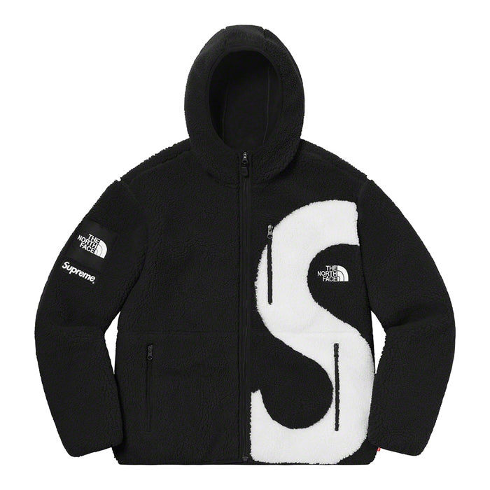 Supreme®/The North Face® S Logo Hooded Fleece Jacket- Black
