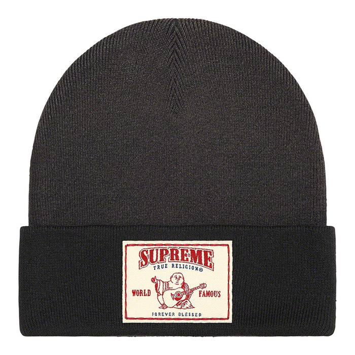 Supreme®/True Religion® Beanie- Black