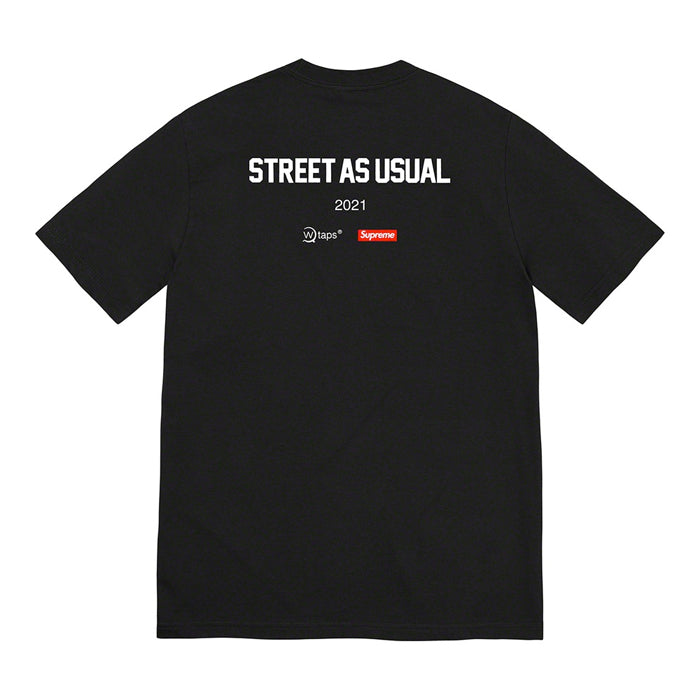 Supreme®/WTAPS® Sic'em! Tee- Black