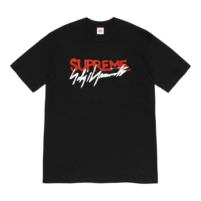 Supreme®/Yohji Yamamoto® Logo Tee- Black