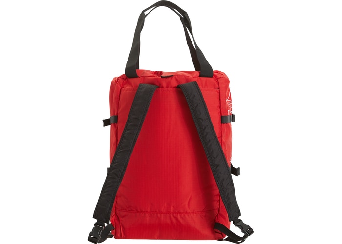 Supreme Tote Backpack- Red