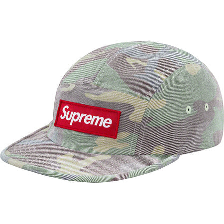 Supreme Washed Out Camp Cap- Camo