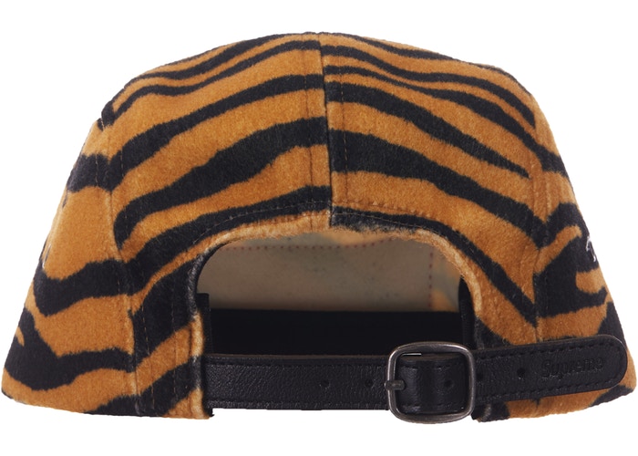 Supreme Wool Camp Cap SS19- Tiger Stripe