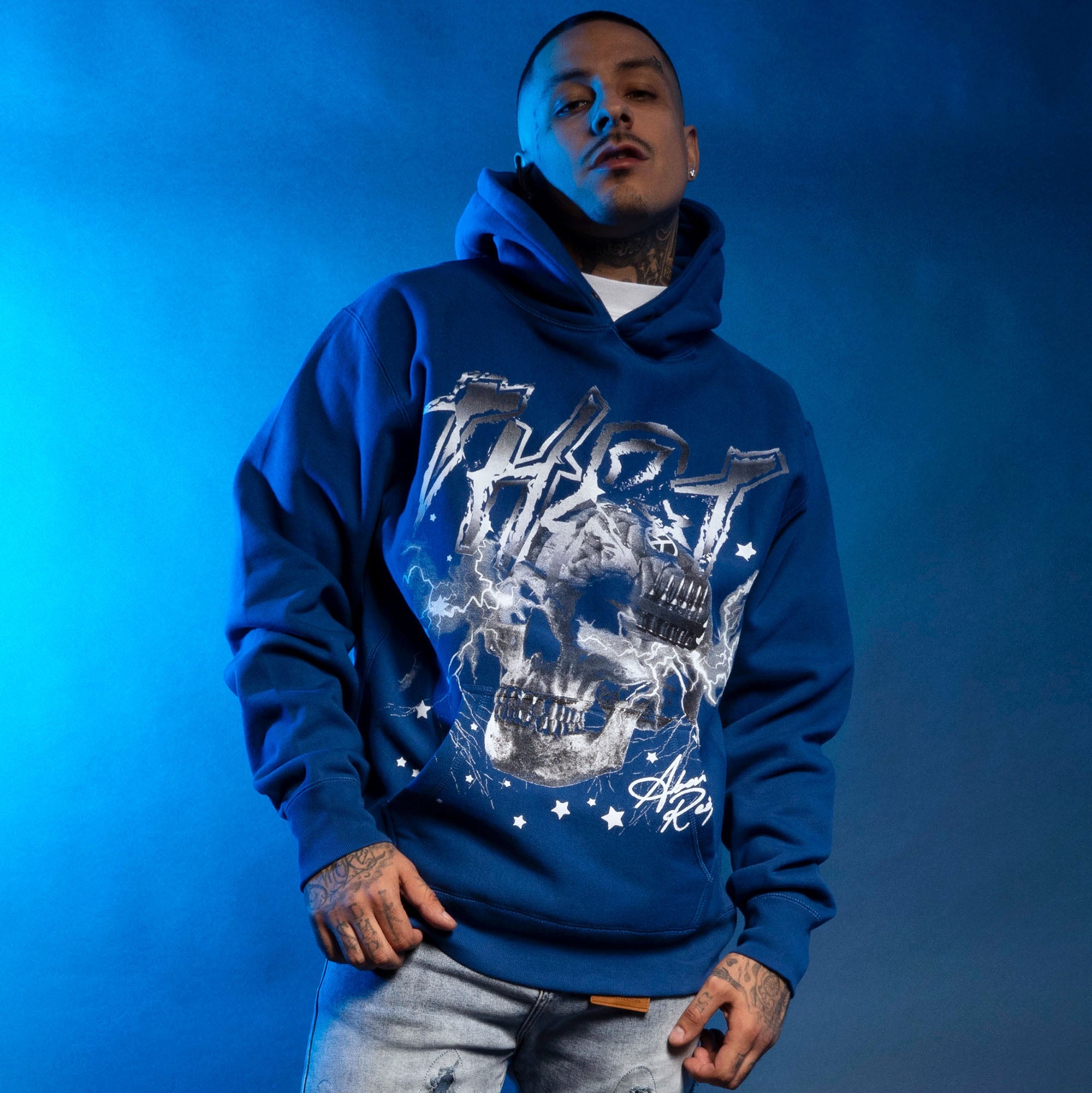 Above The Rest Super Heavy Weight Hoodie - Royal