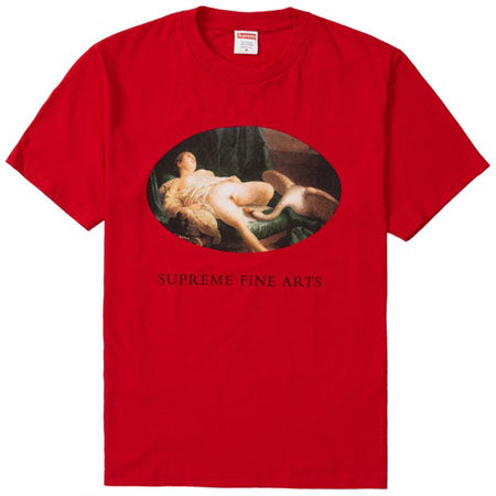 Supreme Leda and the Swan Tee- Red