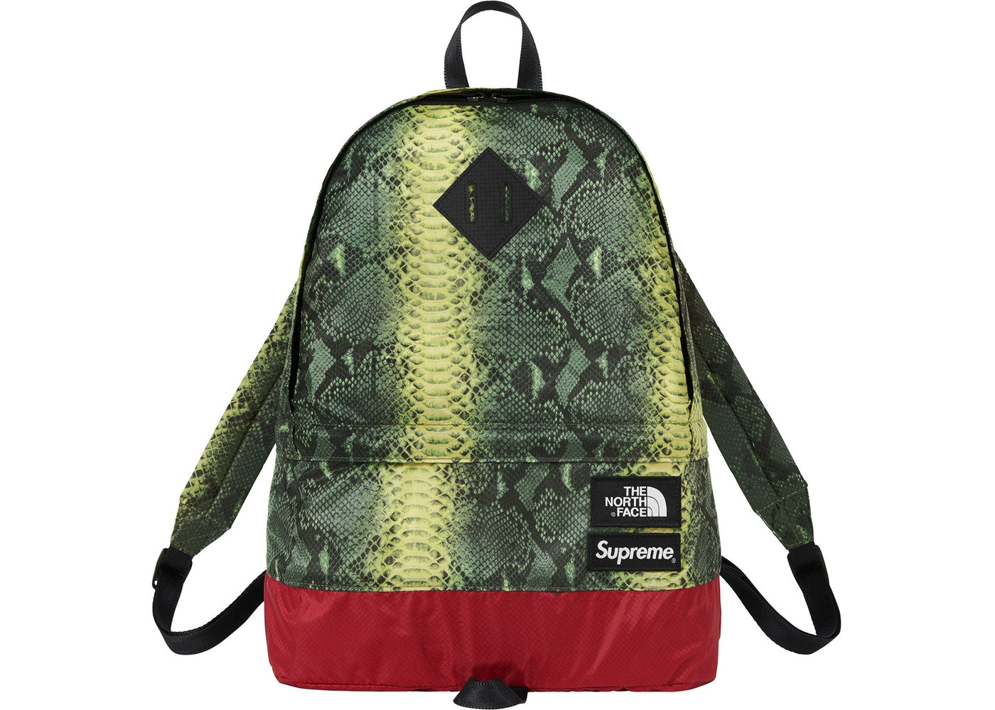 Supreme The North Face Snakeskin Lightweight Day Pack- Green