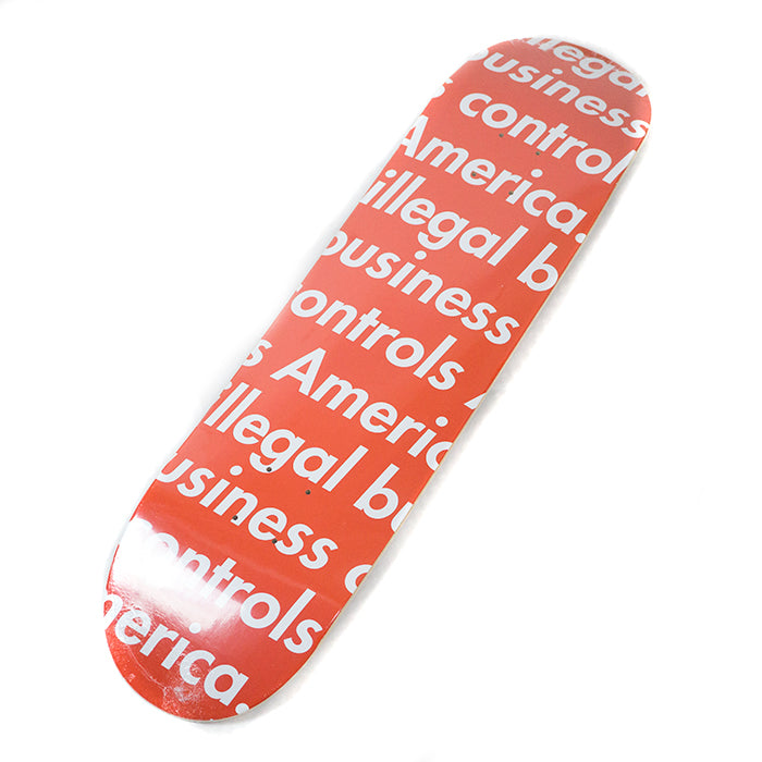 Supreme Skateboard- Red