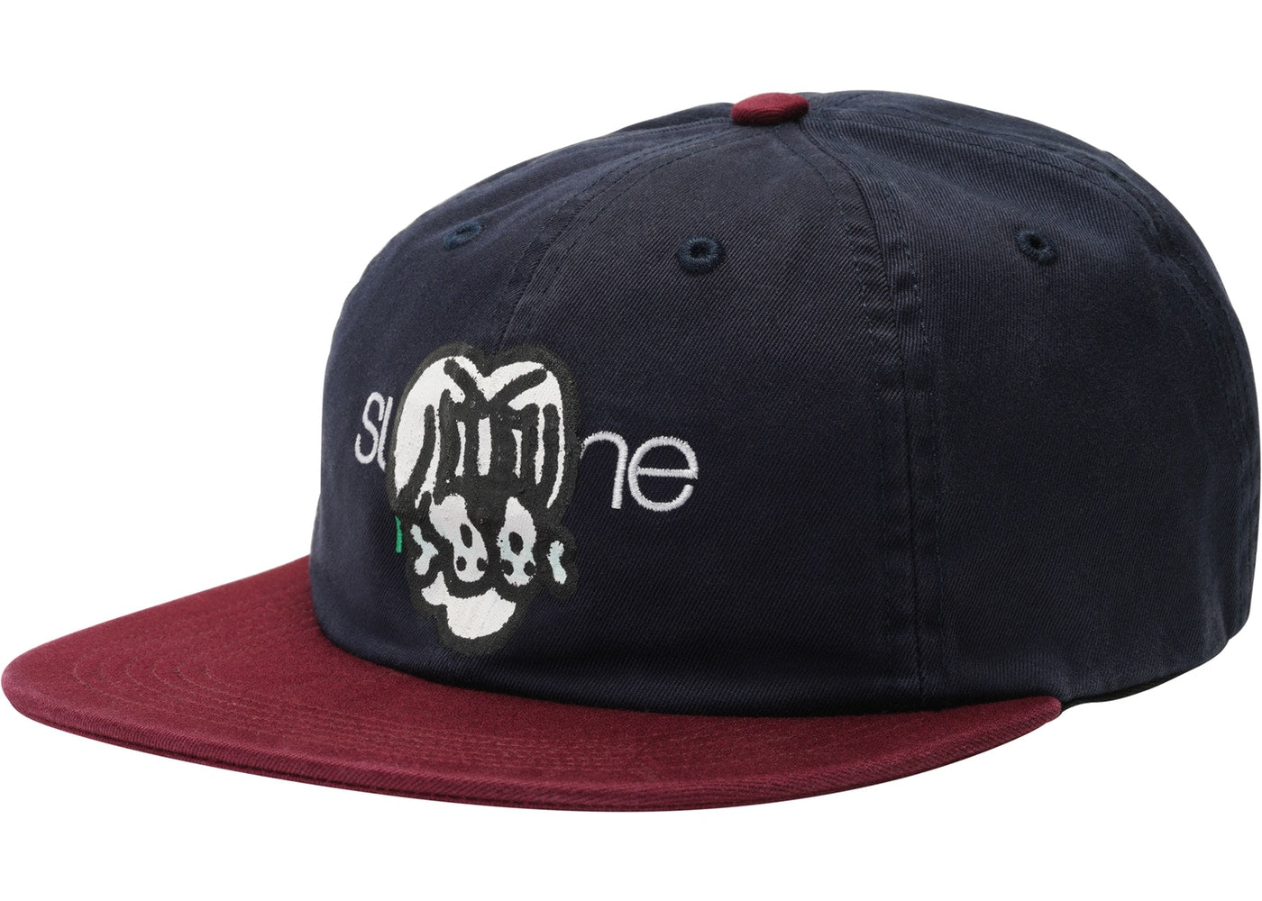 Supreme Bone Classic Logo 6-Panel- Navy