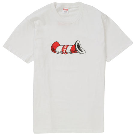 Supreme Cat in the Hat Tee- White