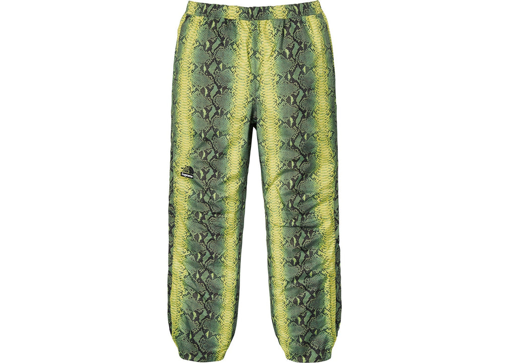 Supreme The North Face Snakeskin Taped Seam Pant- Green