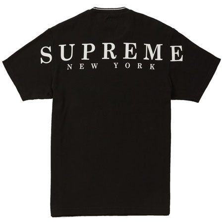 Supreme Stripe Rib Waffle Top- Black